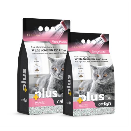 CatFun Plus Bebek Pudrası Kokulu 5-10 Litre