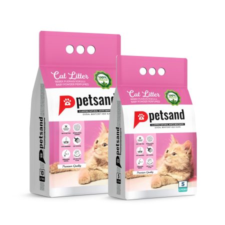 Petsand Bebek Pudrası Kokulu 5-10 Litre
